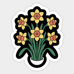 Daffodil Sticker